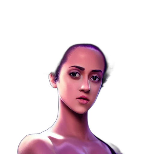face, dress, robot, creature transparent PNG cut-out