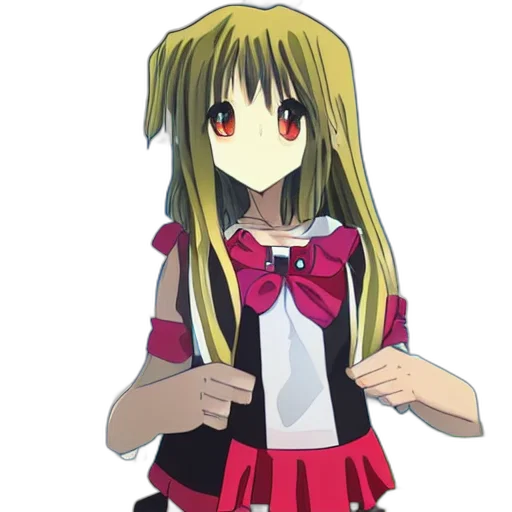 staff, dress, jacket, hair transparent PNG cut-out