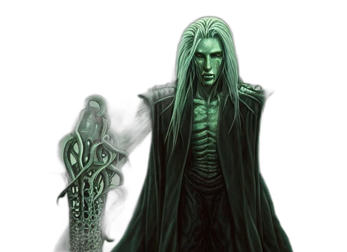 creature, staff, fantasy art, concept art transparent PNG cut-out