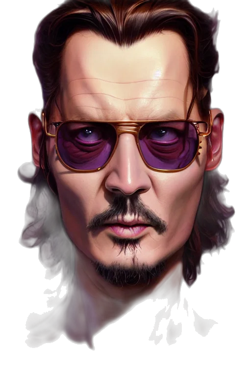 face, photorealistic, concept art, fantasy art transparent PNG cut-out