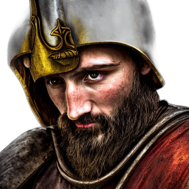 face, sword, hat, crown transparent PNG cut-out