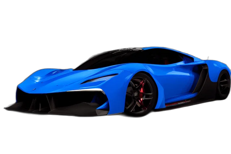 car, 3d render, photorealistic, concept art transparent PNG cut-out