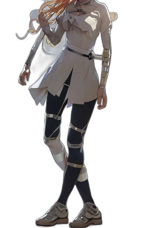 staff, robot, sword, dress transparent PNG cut-out