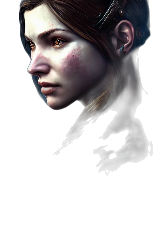 face, mask, dragon, staff transparent PNG cut-out