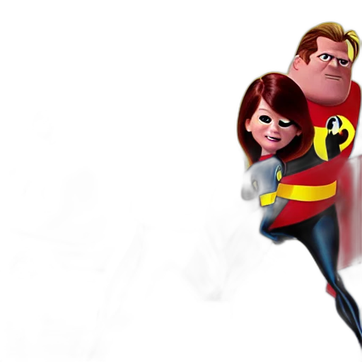 3d render, comic book art, concept art, cartoon transparent PNG cut-out