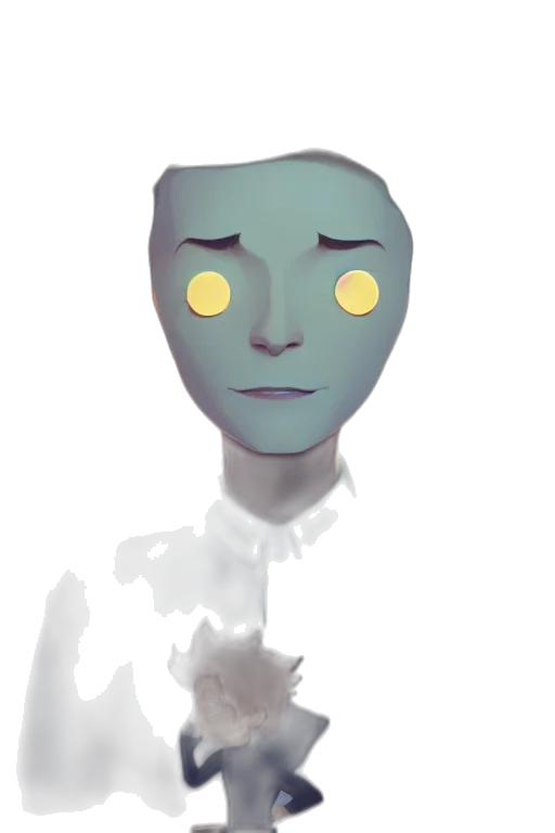 robot, mask, face, creature transparent PNG cut-out