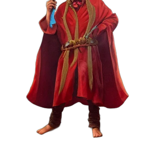 staff, jacket, sword, mask transparent PNG cut-out