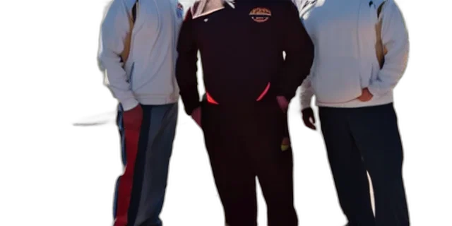 staff, jacket, face, full transparent PNG cut-out