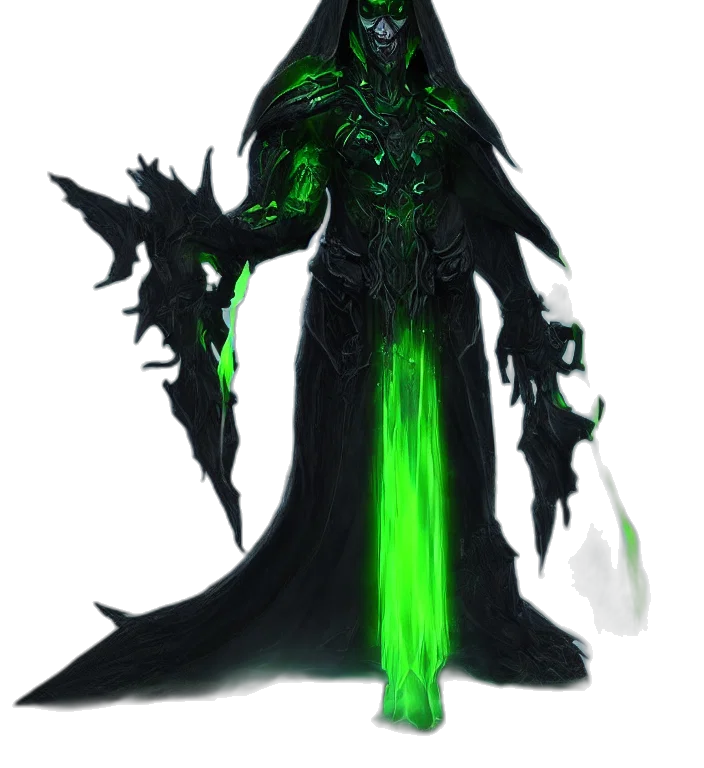 staff, creature, concept art, fantasy art transparent PNG cut-out