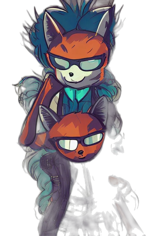 concept art, comic book art, pixel art, watercolor transparent PNG cut-out