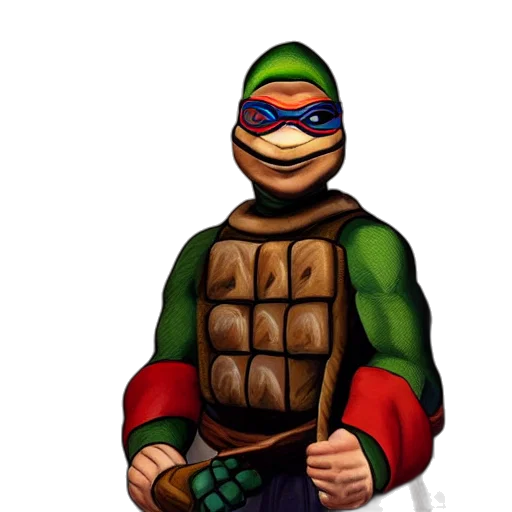 jacket, mask, comic book art, pixel art transparent PNG cut-out