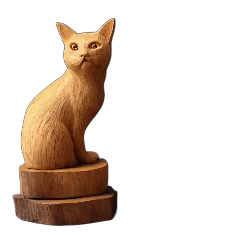 animal, furniture, 3d render, photorealistic transparent PNG cut-out