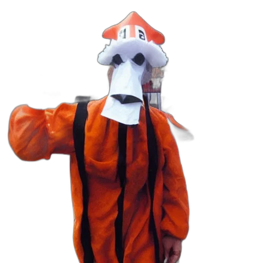 animal, creature, jacket, staff transparent PNG cut-out