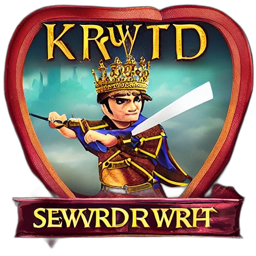 sword, defender, crown, game transparent PNG cut-out