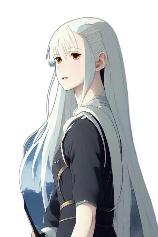 staff, dress, face, crown transparent PNG cut-out
