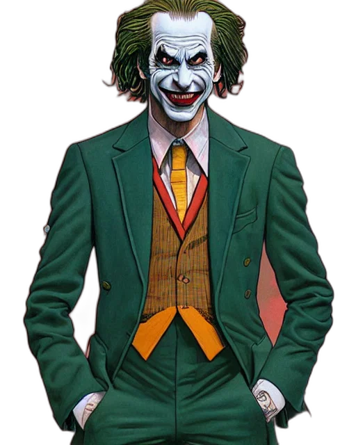 face, mask, jacket, comic book art transparent PNG cut-out
