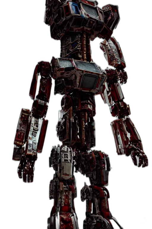 robot, weapon, staff, concept art transparent PNG cut-out