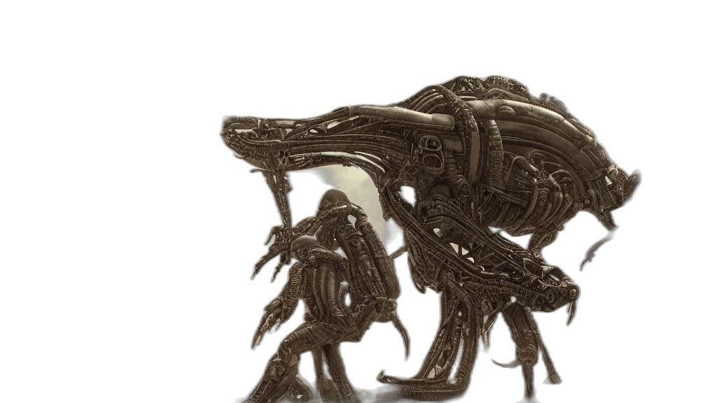dragon, creature, jewelry, robot transparent PNG cut-out