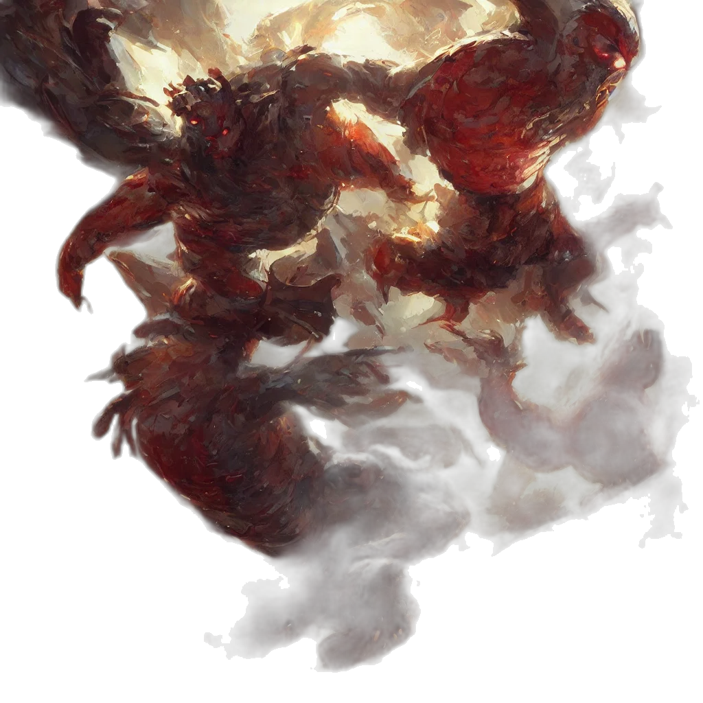 dragon, creature, hair, mask transparent PNG cut-out