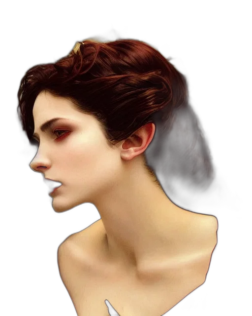 crown, hair, face, jewelry transparent PNG cut-out