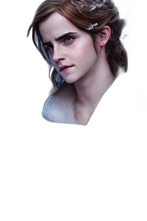 face, mask, hair, creature transparent PNG cut-out