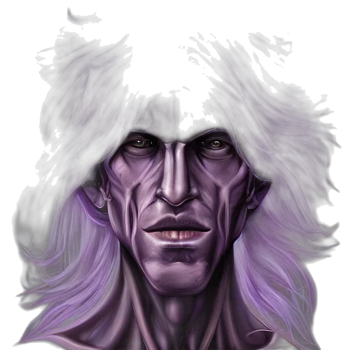 face, hair, mask, fantasy art transparent PNG cut-out