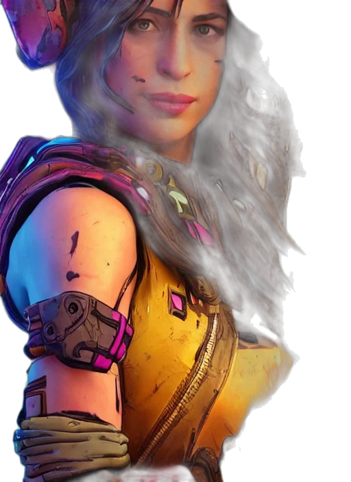 face, staff, dragon, weapon transparent PNG cut-out