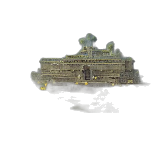 crown, weapon, building, dragon transparent PNG cut-out