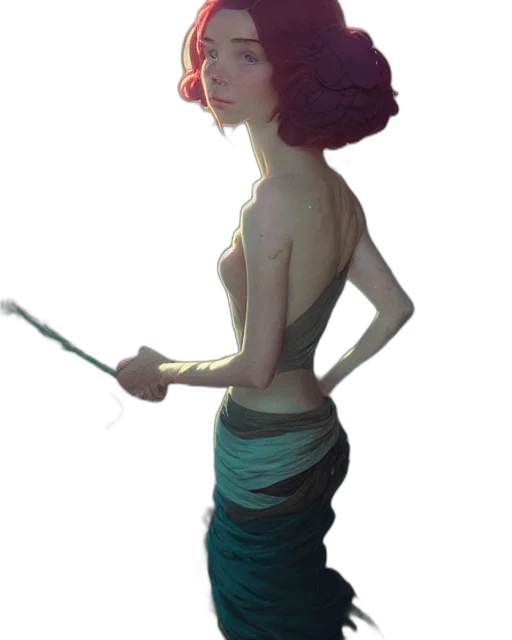 staff, dress, sword, crown transparent PNG cut-out
