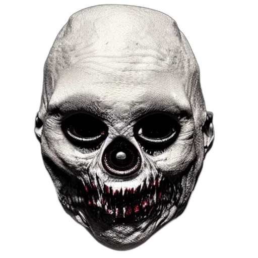 mask, face, creature, staff transparent PNG cut-out