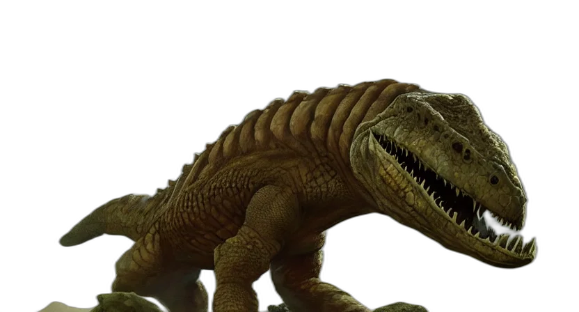 creature, dragon, animal, 3d render transparent PNG cut-out