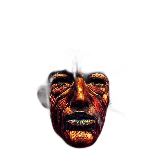 mask, face, creature, animal transparent PNG cut-out