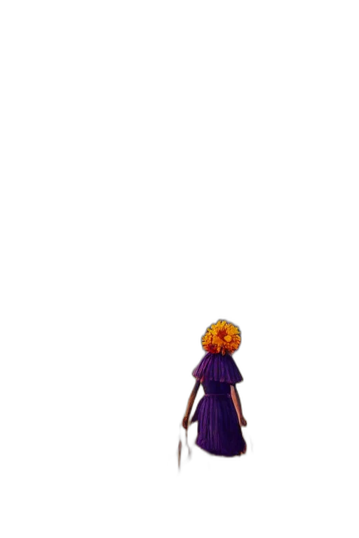 dress, staff, robot, creature transparent PNG cut-out