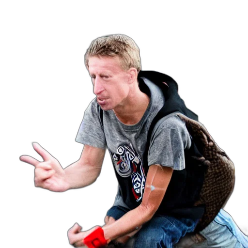 staff, jacket, weapon, animal transparent PNG cut-out