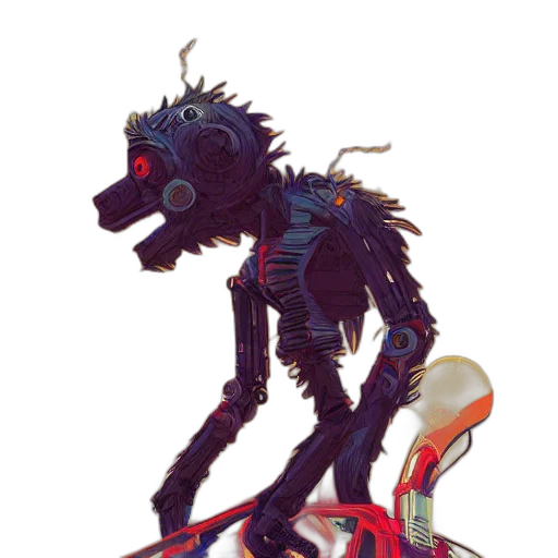 mask, creature, animal, robot transparent PNG cut-out