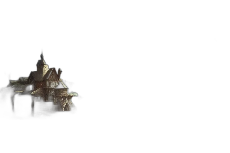 building, dragon, furniture, weapon transparent PNG cut-out