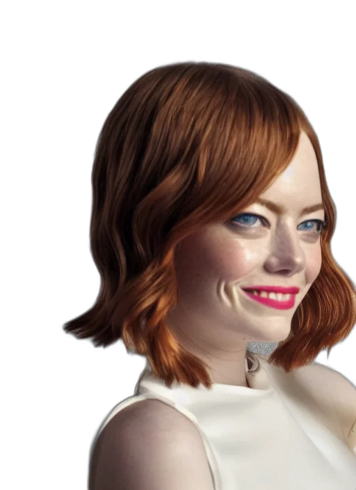 face, hair, robot, dress transparent PNG cut-out