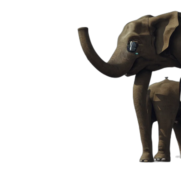 animal, creature, 3d render, concept art transparent PNG cut-out