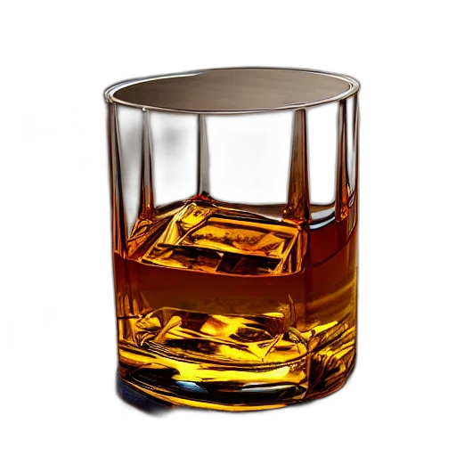 bottle, furniture, crown, 3d render transparent PNG cut-out
