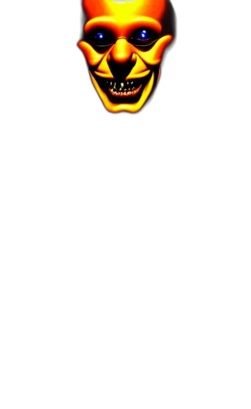 staff, face, creature, jacket transparent PNG cut-out