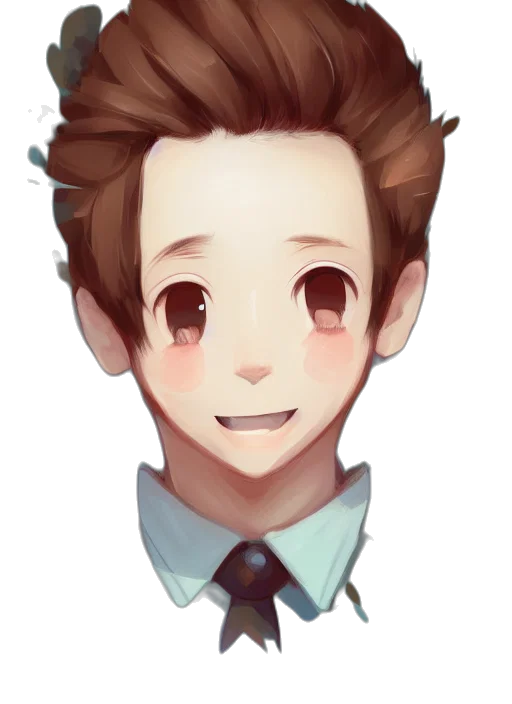 face, staff, cartoon, anime transparent PNG cut-out