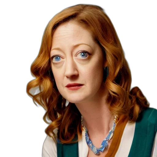 staff, face, judy, greer transparent PNG cut-out