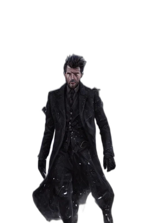 jacket, concept art, cyberpunk, 3d render transparent PNG cut-out