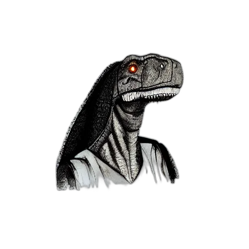 dragon, creature, animal, robot transparent PNG cut-out
