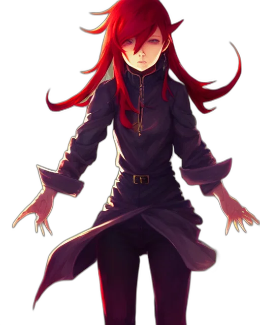 staff, jacket, weapon, creature transparent PNG cut-out