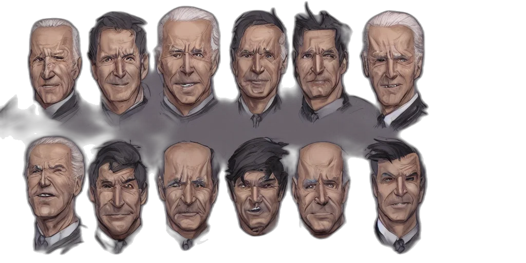 face, mask, concept art, comic book art transparent PNG cut-out