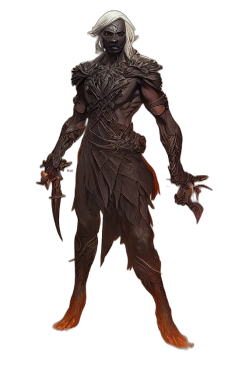 creature, staff, mask, dragon transparent PNG cut-out