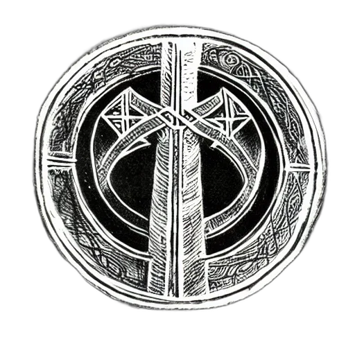 sword, crown, jewelry, staff transparent PNG cut-out