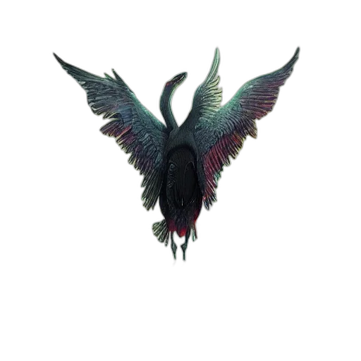 dragon, creature, animal, staff transparent PNG cut-out