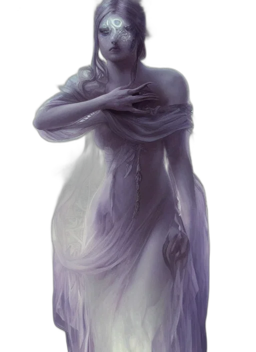 dress, creature, jewelry, face transparent PNG cut-out
